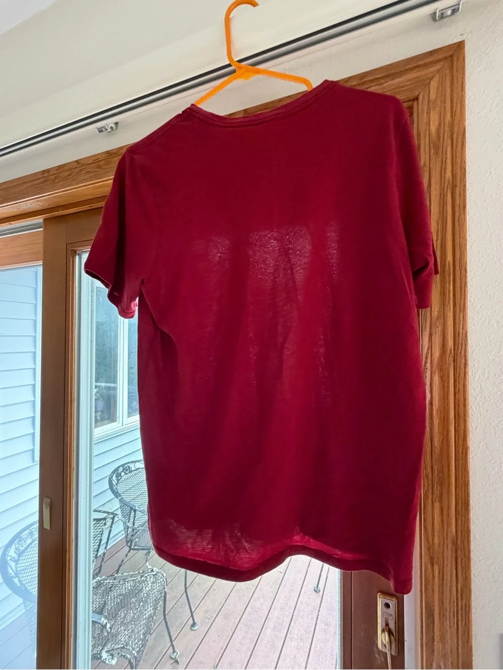 Nike unisex Dri-FIT Crew T-Shirt — Maroon